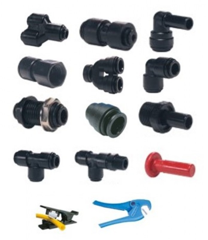 JG ACETAL MET FITTINGS